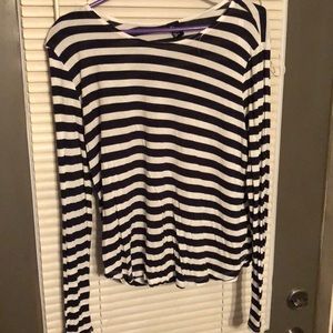 Navy and White shirt!